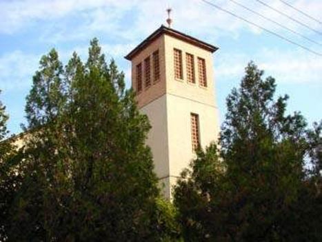 Maglódi Református Egyházközség templomtornya.