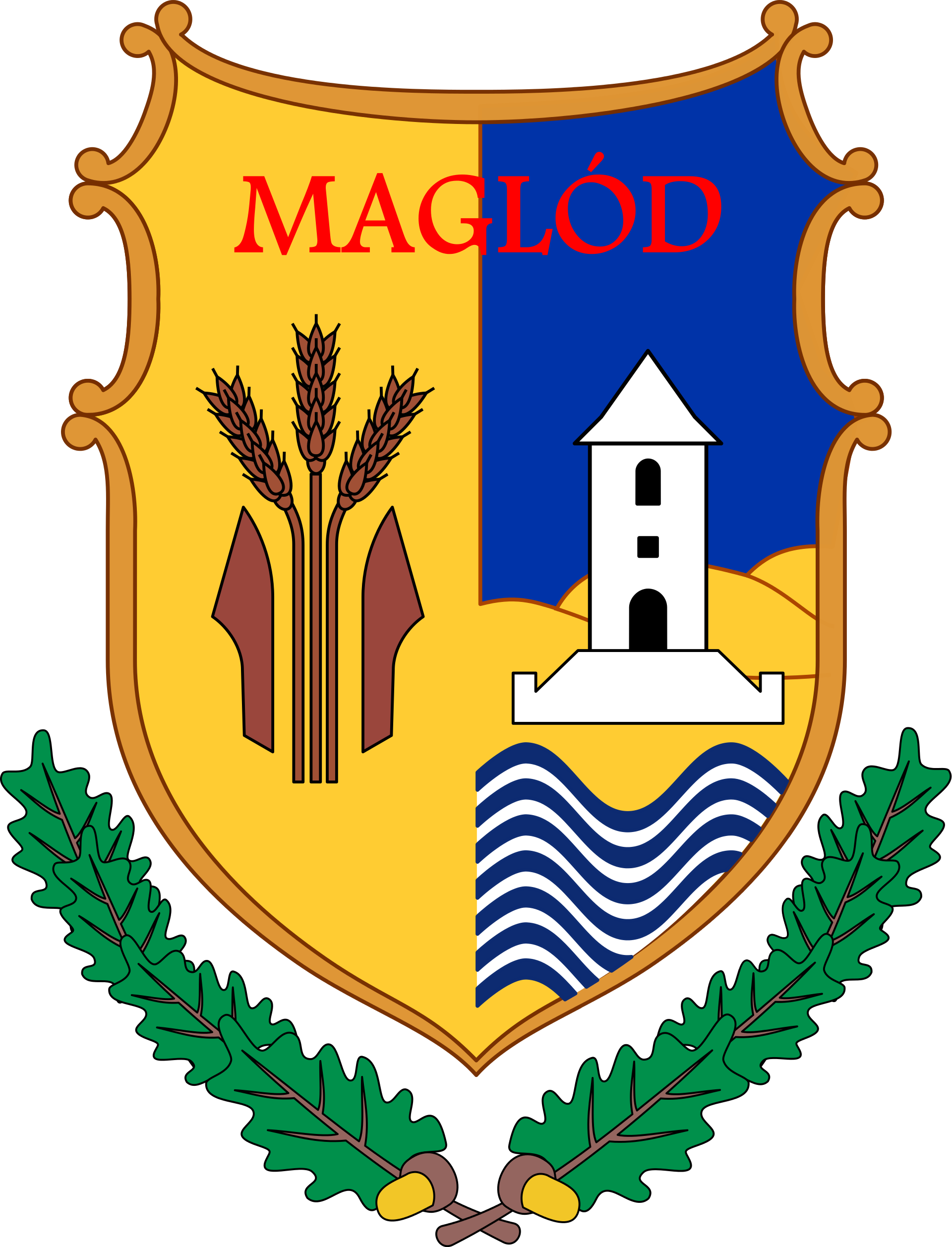 Maglód város címere