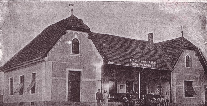 Maglód Nyaraló Nagy Vendéglő régi fotó